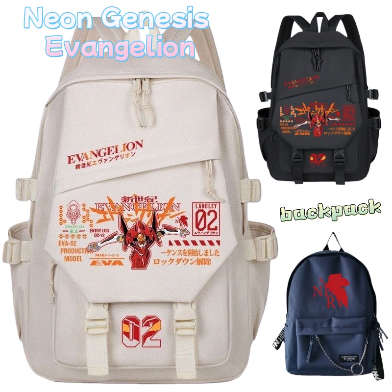 Travel Accessories Cute - Mochila Neon Genesis Evangelion, bonita mochila