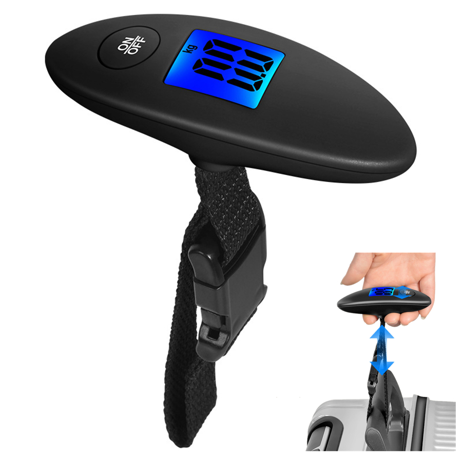 Luggage Scale Hanging - Báscula Digital Portátil para Equipaje de
