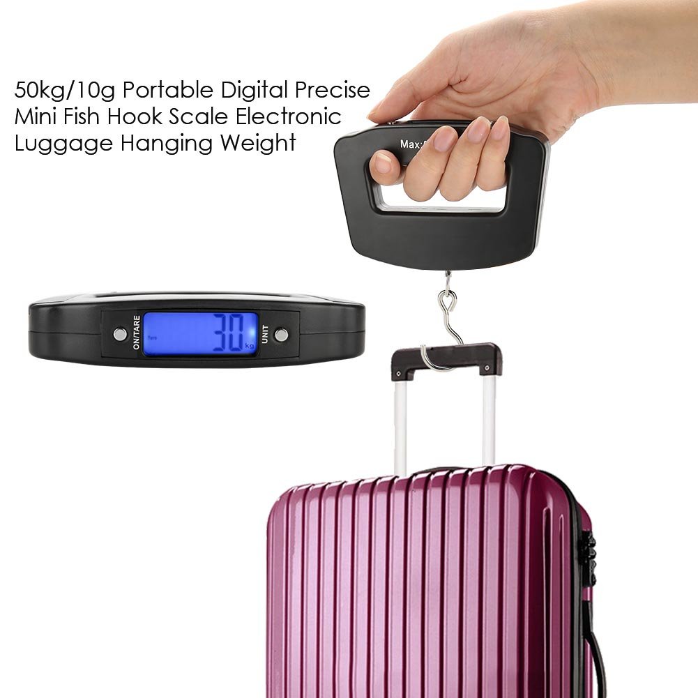 Luggage Scale Hanging - Báscula Digital de Pesca de 50