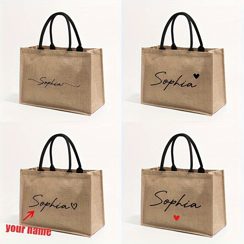 Travel Accessories Toiletries - Bolsa de Playa Personalizada con Nombre