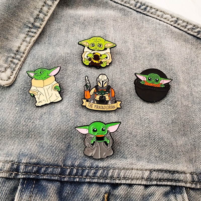 Travel Accessories Cute - 5 broches de dibujos animados de