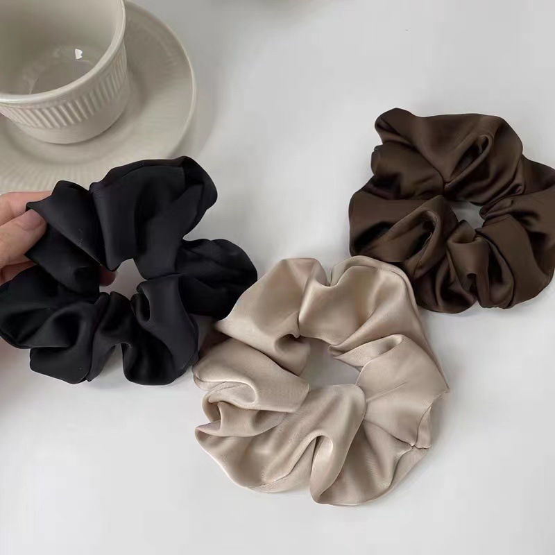Travel Accessories For Elderly - 3 Piezas de Scrunchies de Satén