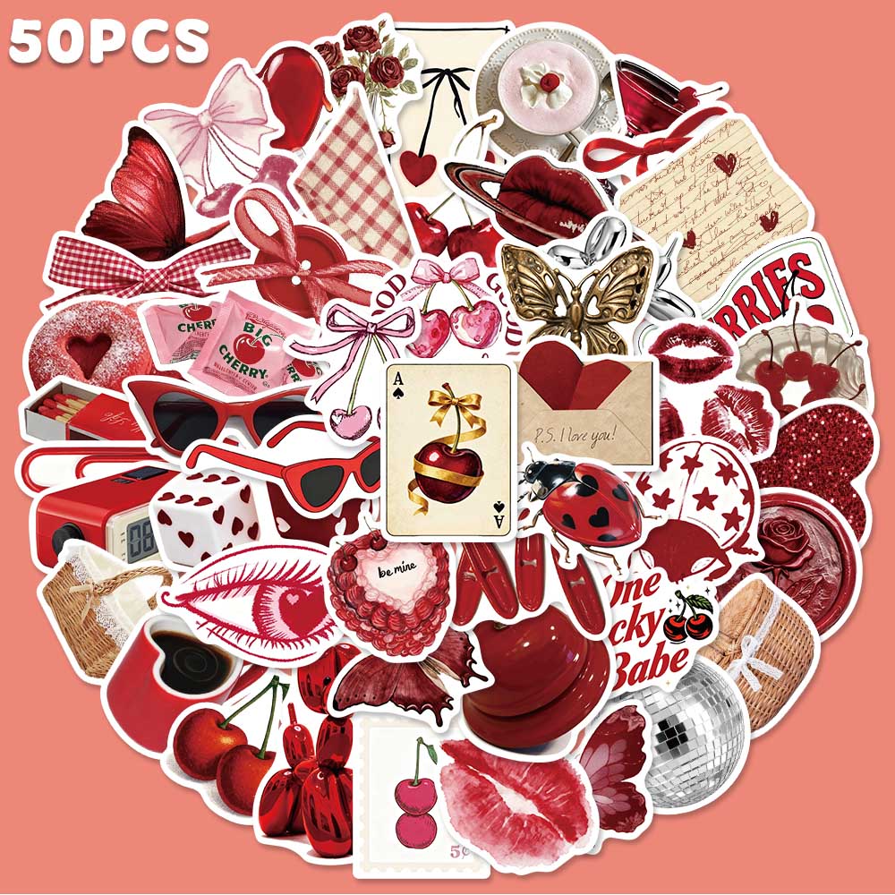 Sticker Luggage Decorative - 50 Uds. De pegatinas de grafiti