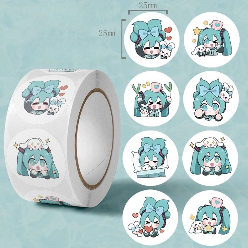 Sticker Luggage Decorative - Pegatinas Estéticas de Hatsune Miku, Pegatinas