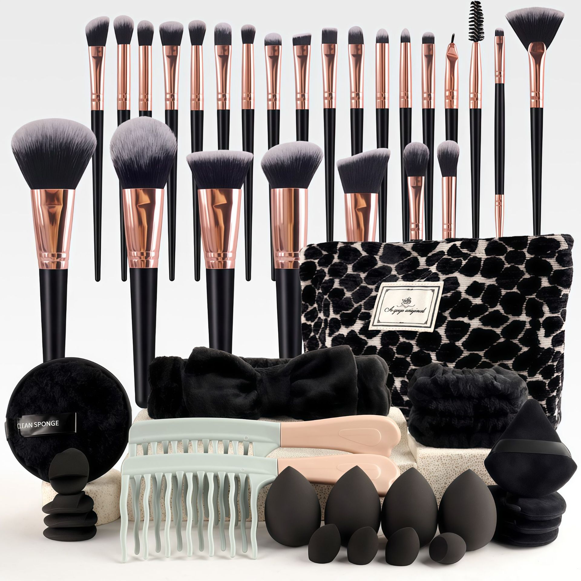 Set de Brochas de Maquillaje,  - Travel Accessories Toiletries reseña y precio