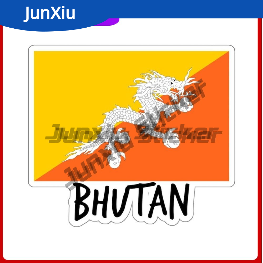 Bandera de Butan, pegatinas de - Sticker Luggage Decorative reseña y precio