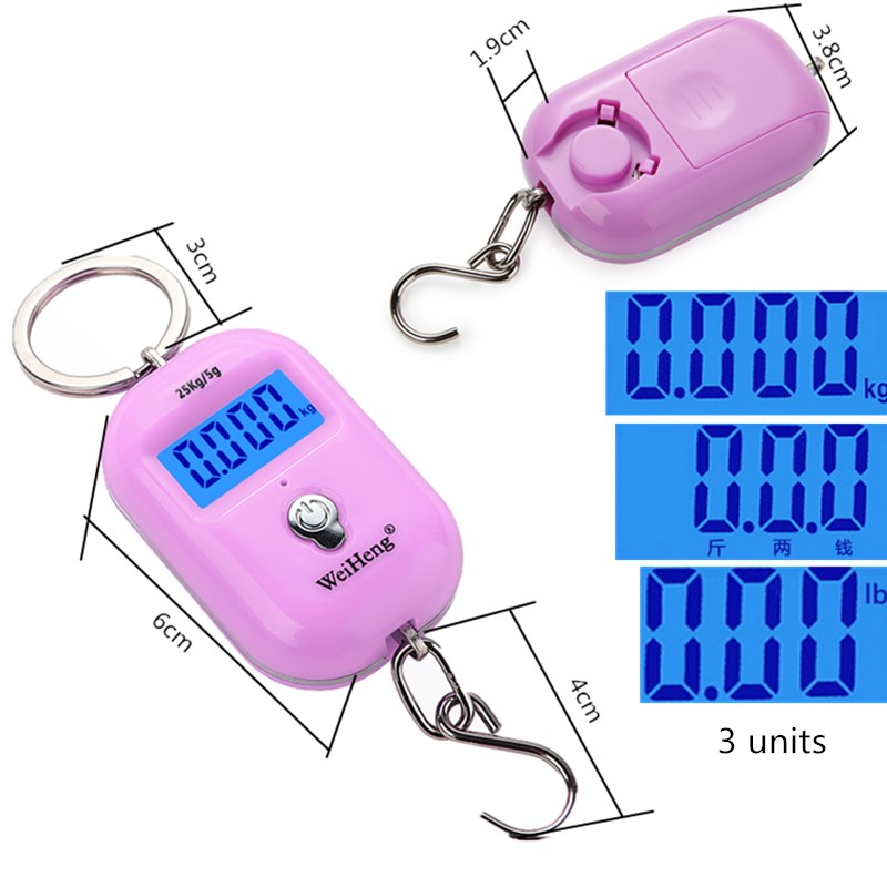 Mini báscula Digital con ganch - Luggage Scale Hanging reseña y precio