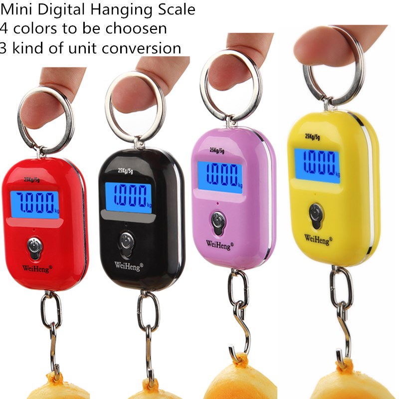 Mini báscula Digital con ganch - Luggage Scale Hanging reseña y precio