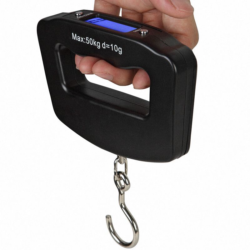 Báscula Digital de Pesca de 50 - Luggage Scale Hanging reseña y precio