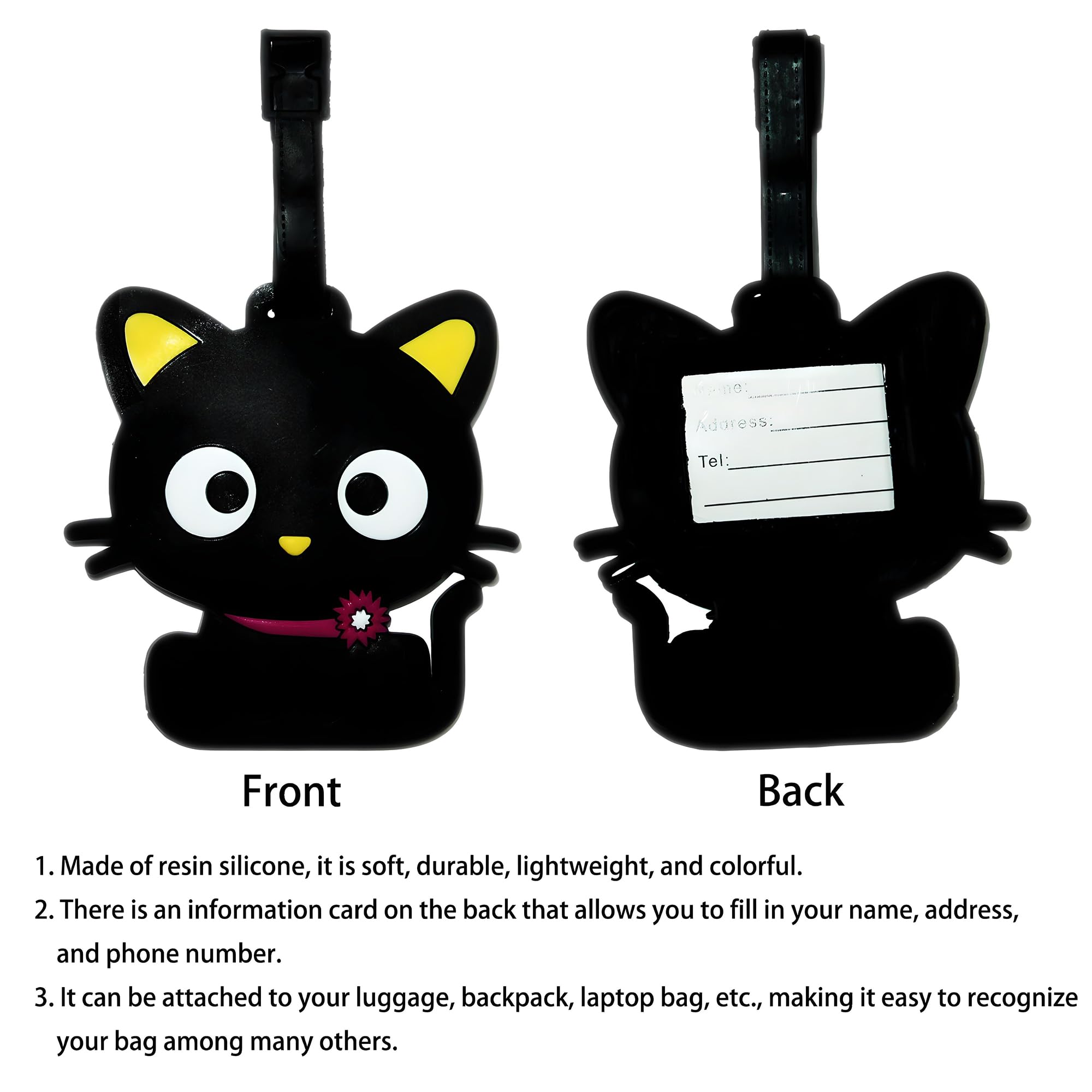 Etiqueta de equipaje con diseñ - Travel Accessories Kids reseña y precio
