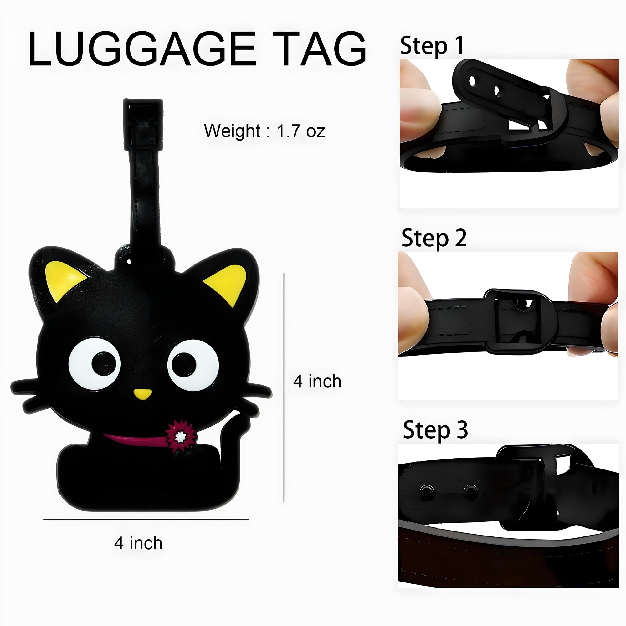 Etiqueta de equipaje con diseñ - Travel Accessories Kids reseña y precio
