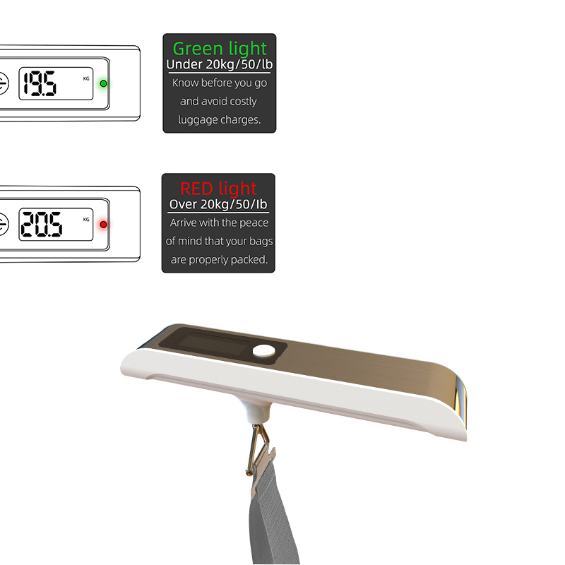 Báscula de peso de equipaje po - Luggage Scale Hanging reseña y precio