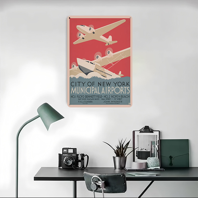 Póster impreso de viaje de aer - Travel Accessories Nyc reseña y precio
