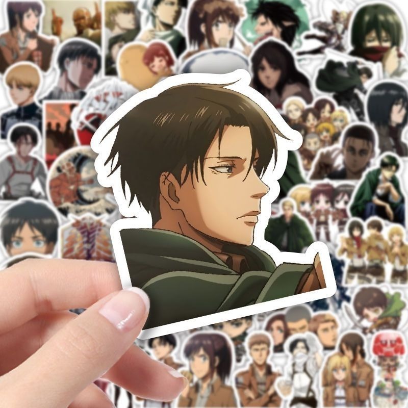 60 pegatinas de anime de Attac - Sticker Luggage Decorative reseña y precio