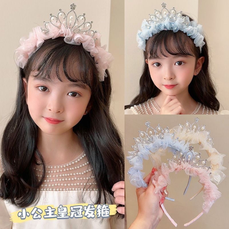 Diadema de encaje rosa y azul  - Travel Accessories For 4 Year Old reseña y precio