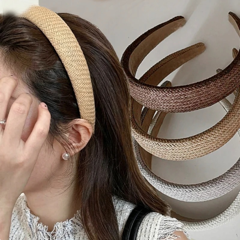 Diadema de Paja Tejida Estilo  - Travel Accessories For Elderly reseña y precio