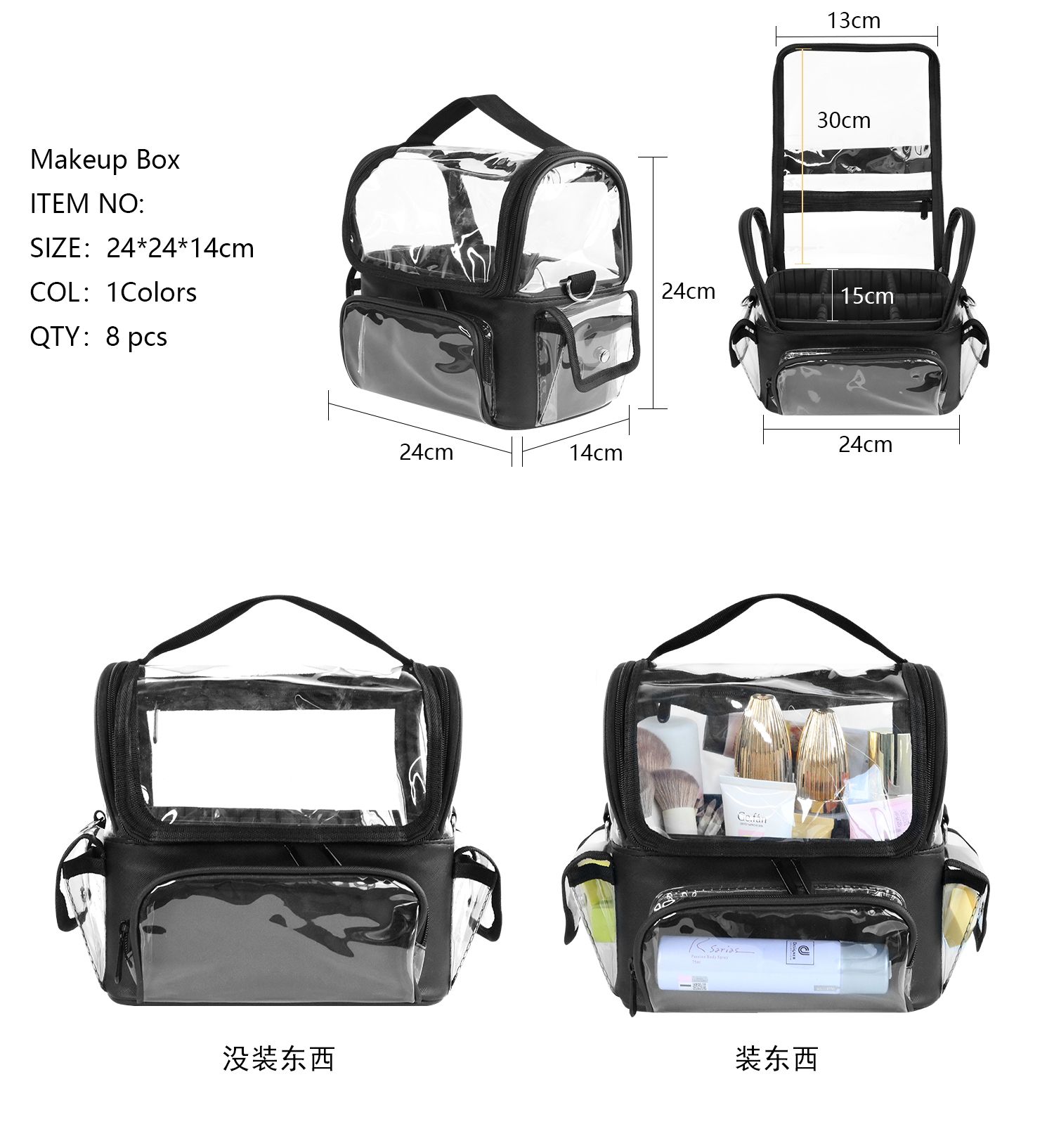 Soporte para brochas de maquil - Travel Accessories Toiletries reseña y precio