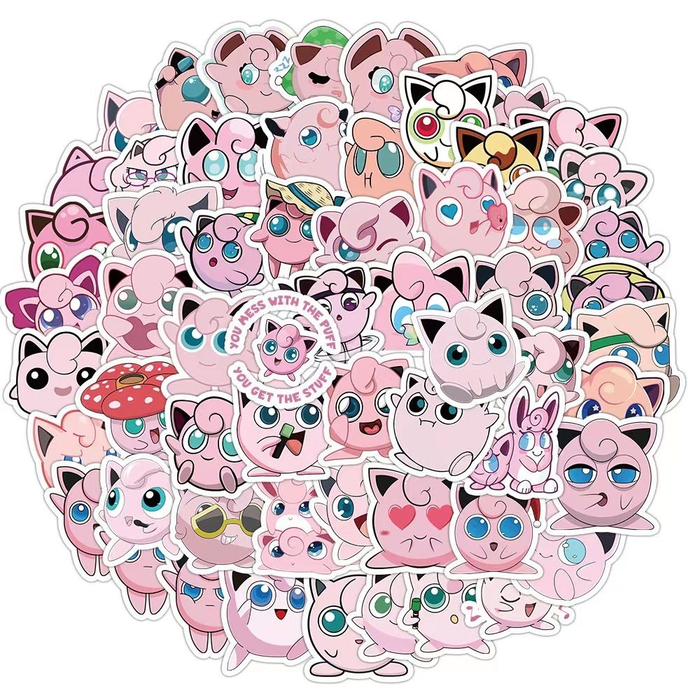 50 Lindas Pegatinas de Jigglyp - Sticker Luggage Decorative reseña y precio