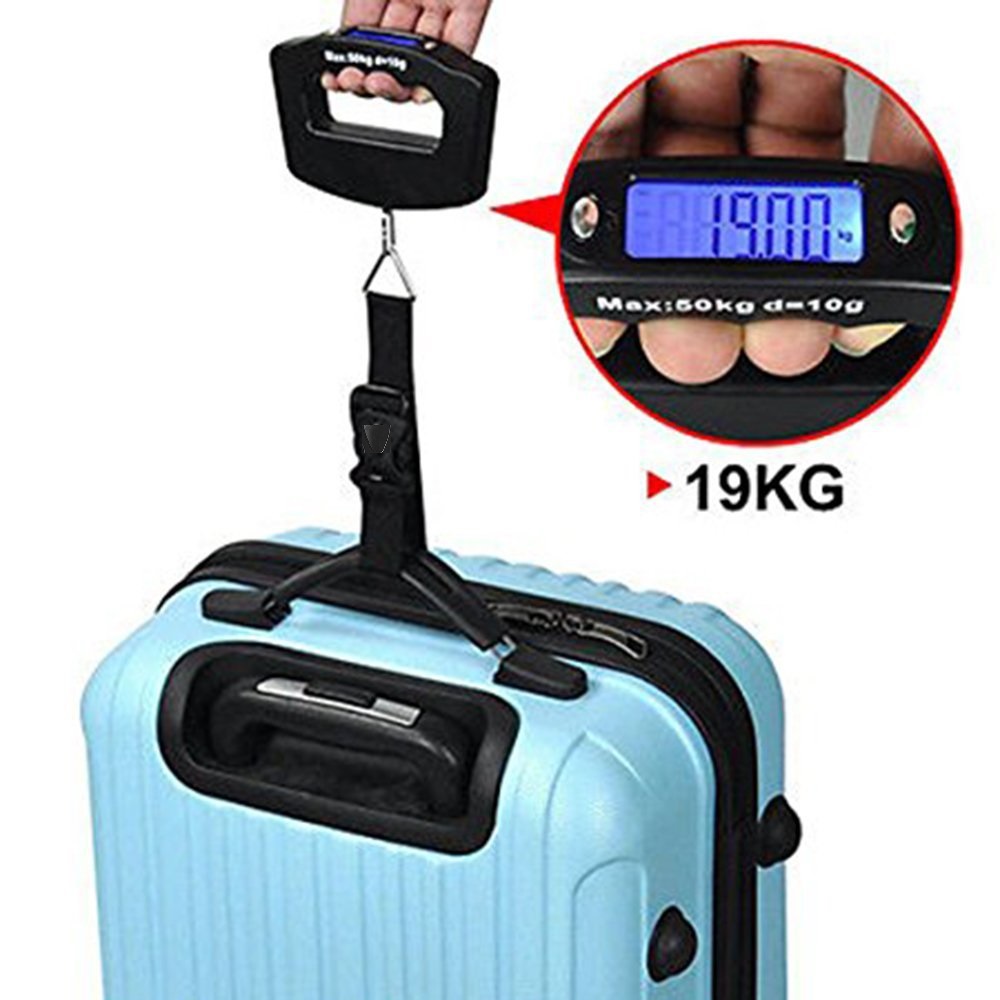 Báscula colgante Digital LCD p - Luggage Scale Hanging reseña y precio