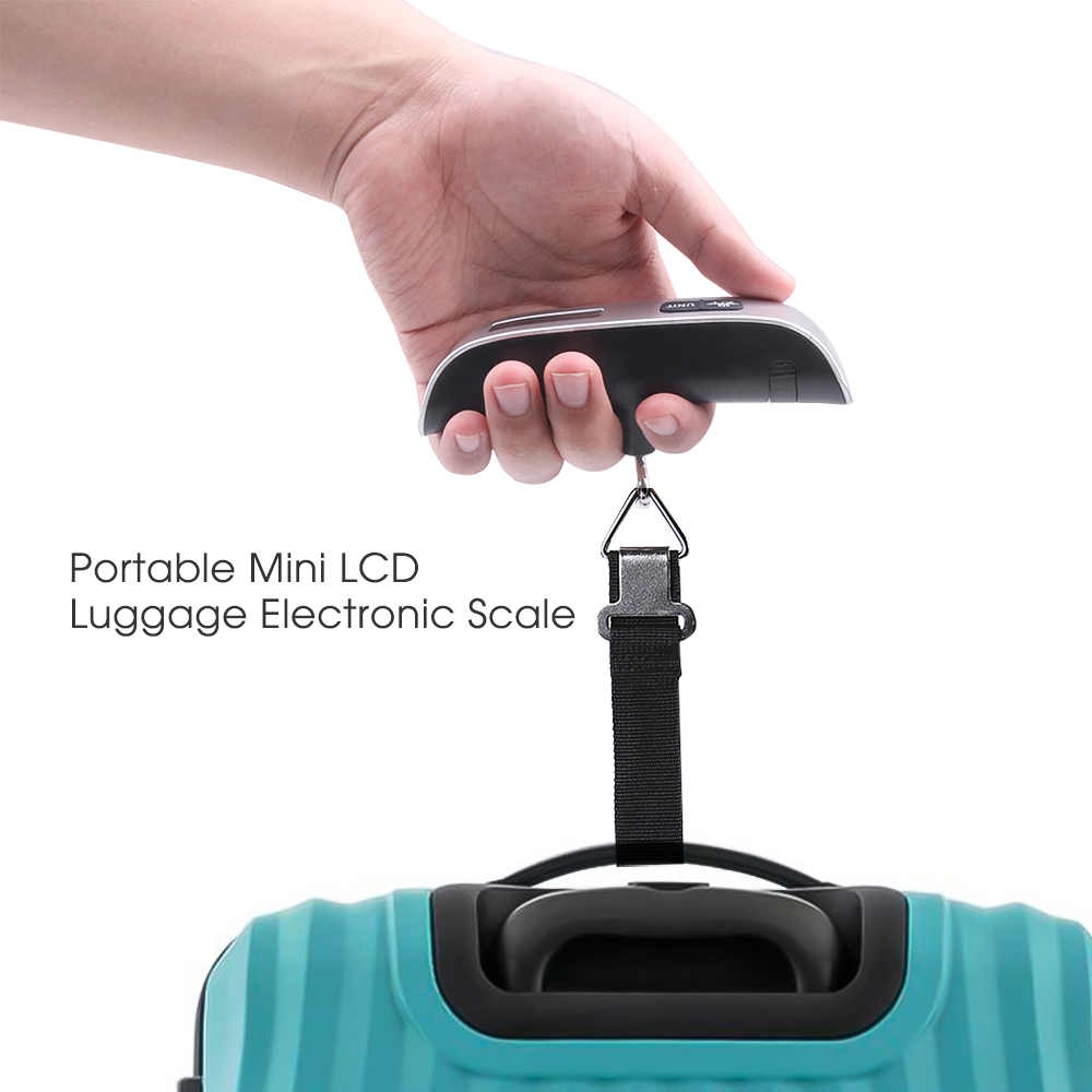 Báscula digital para equipaje, - Luggage Scale Hanging reseña y precio