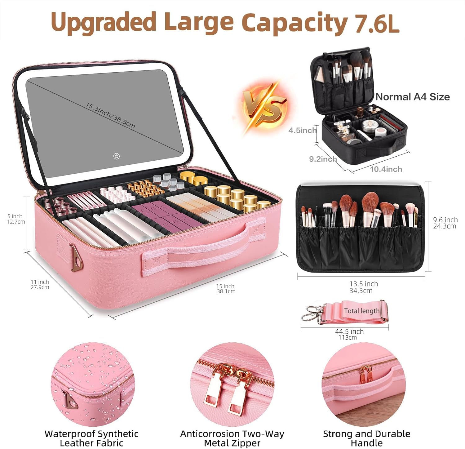 Bolsa de Maquillaje de Gran Ca - Travel Accessories Organizer reseña y precio